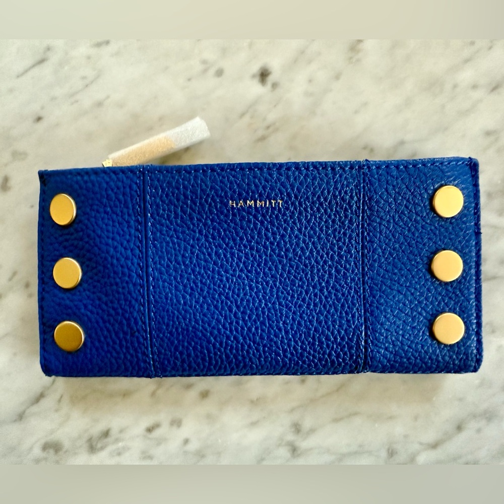NWT Hammitt 110 North Wallet in Avenue Blue